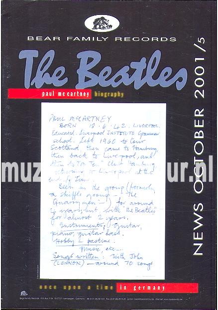 Bear Family News 2001 nr. 5